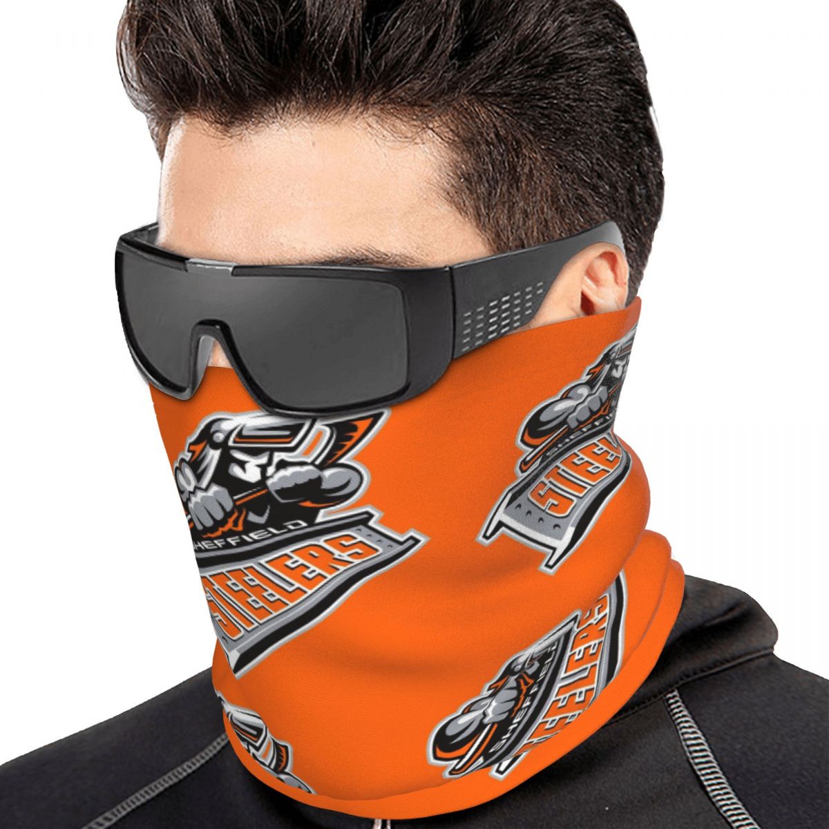 Neck Gaiter Face Cover - وشاح شيفيلد ستيلرز متعدد الاستخدامات للرقبة