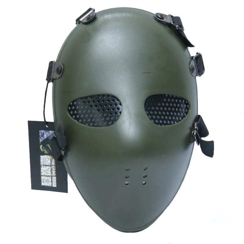 Sports Mask Breathable - قناع تكتيكي واقي، قناع شبكي كامل