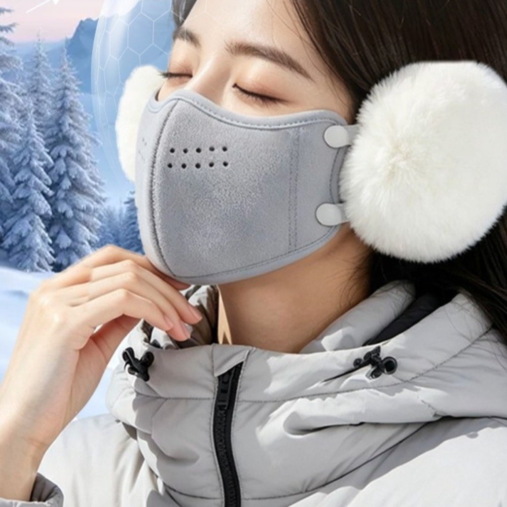 قناع وجه 2 في 1 مقاوم للرياح،  - مراجعة Sports Mask Breathable وسعره