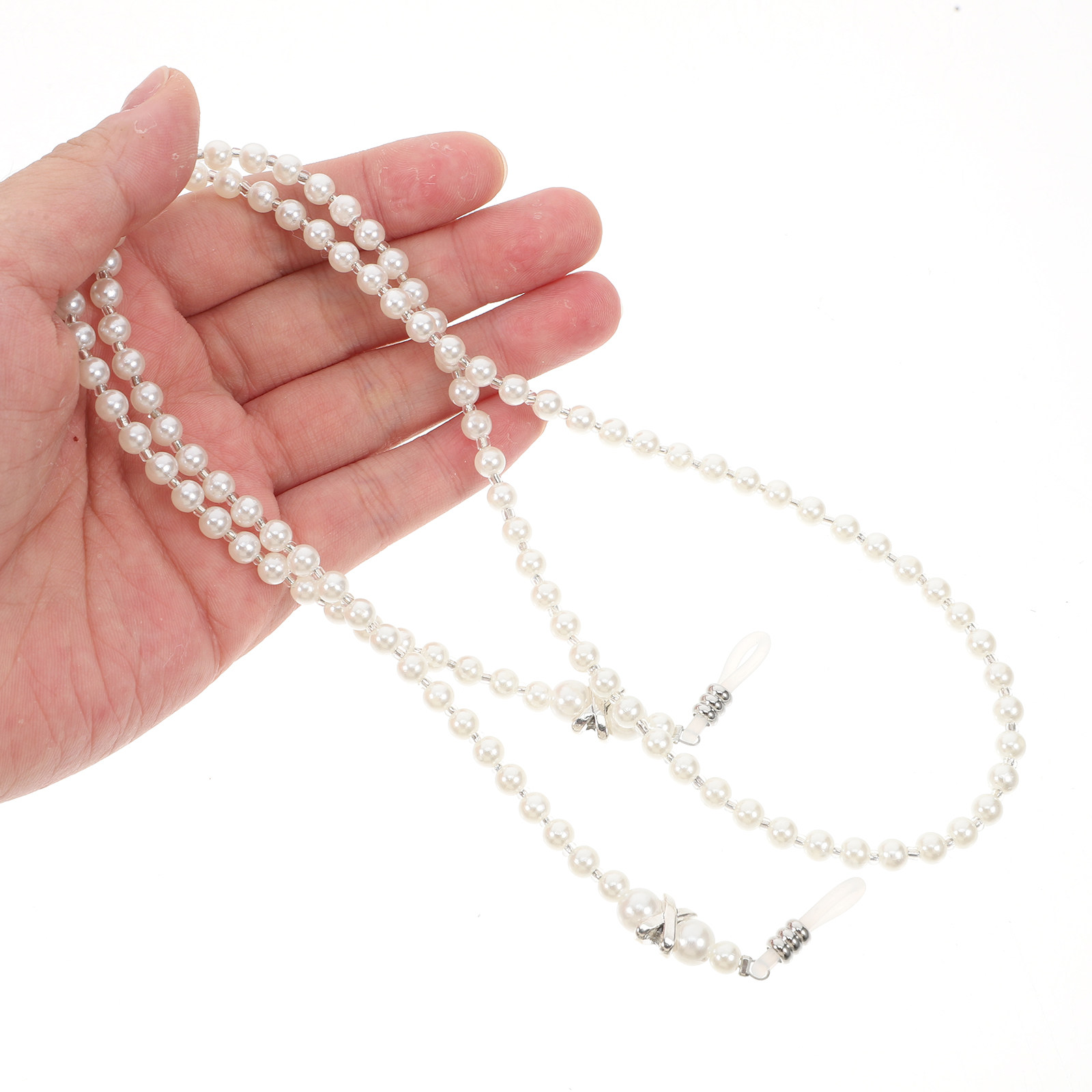 سلسلة نظارات لؤلؤية مضادة للان - مراجعة Mask Chain Holder وسعره