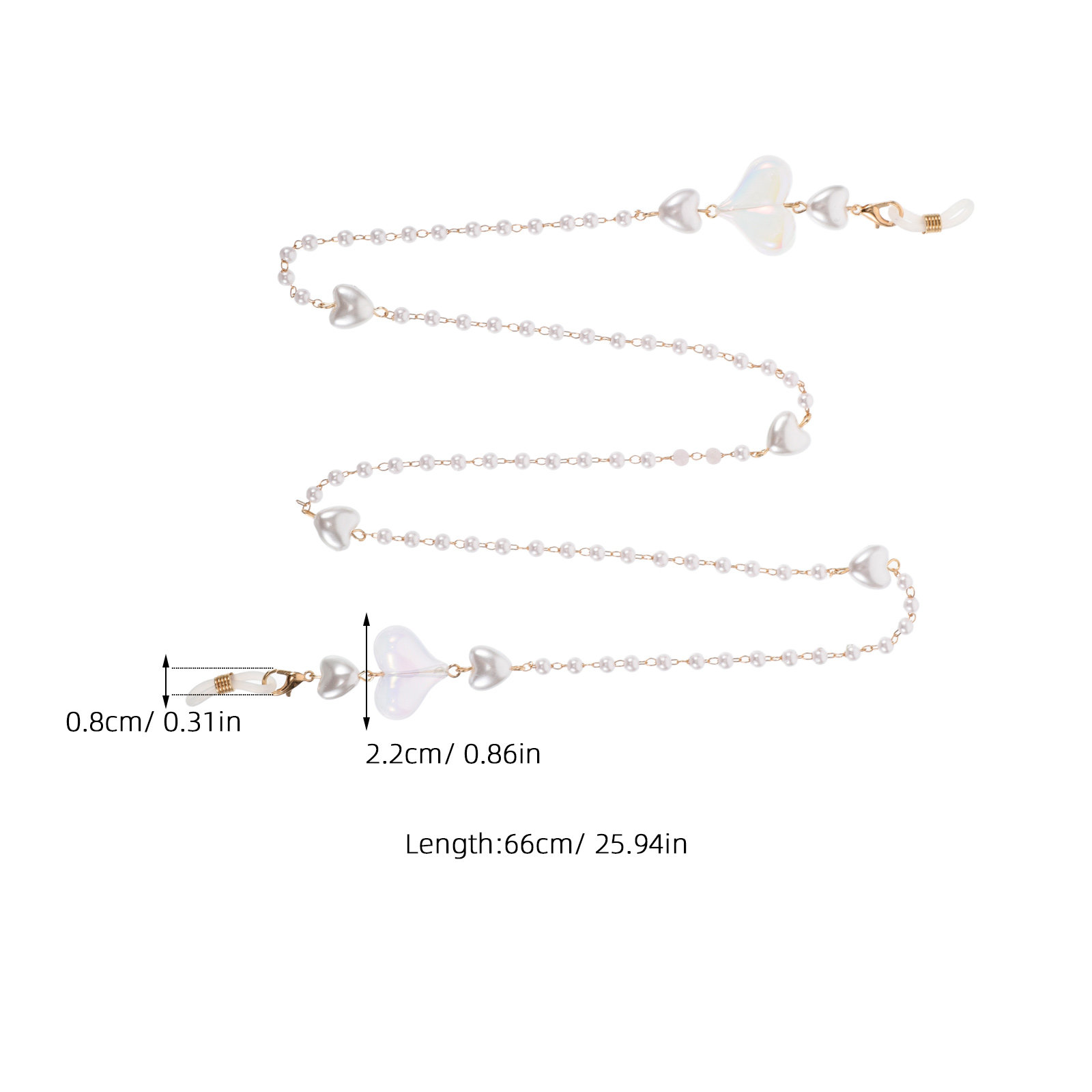 سلسلة قناع على شكل قلب من الخر - مراجعة Mask Chain Holder وسعره