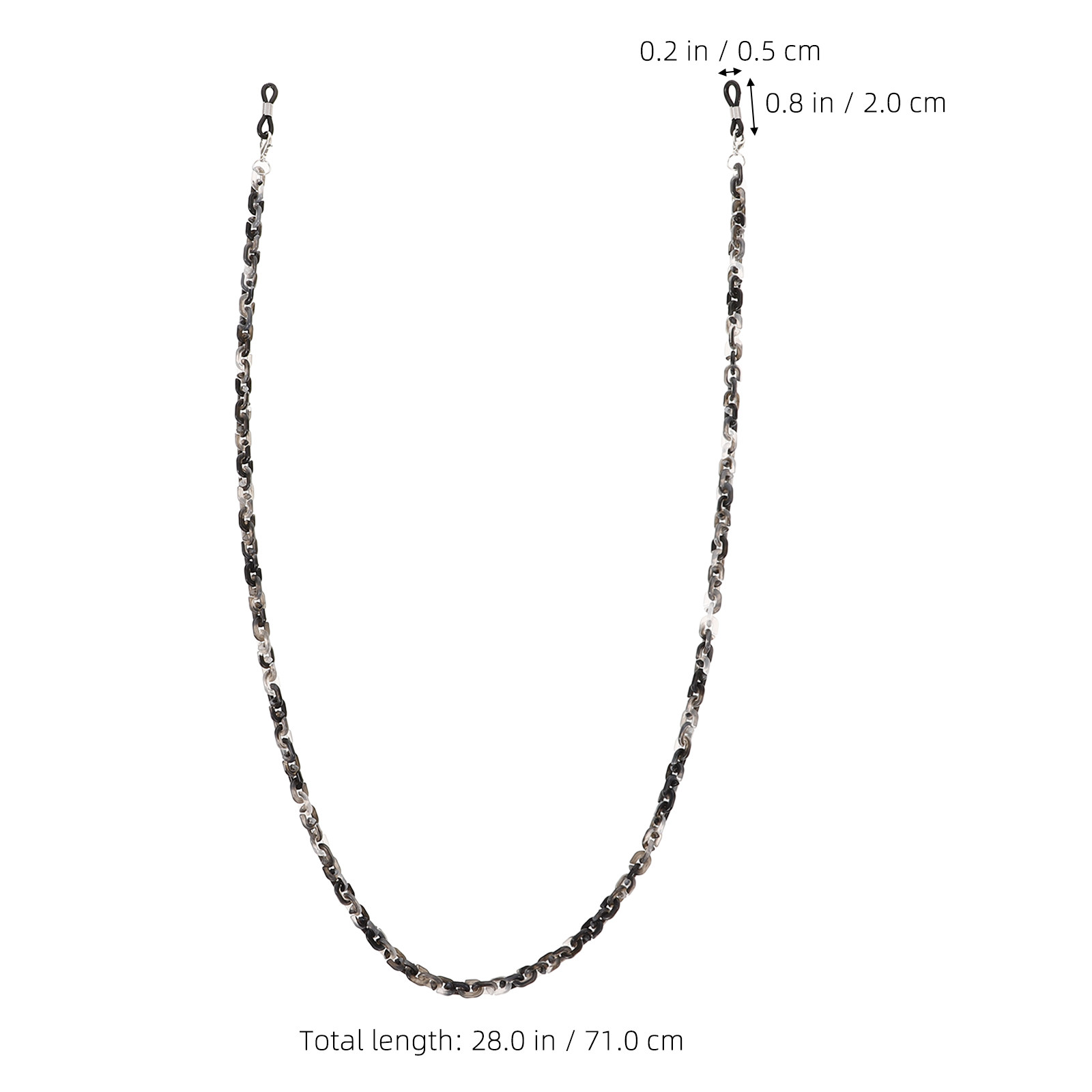 سلسلة نظارات أكريليك خفيفة الو - مراجعة Mask Chain Holder وسعره