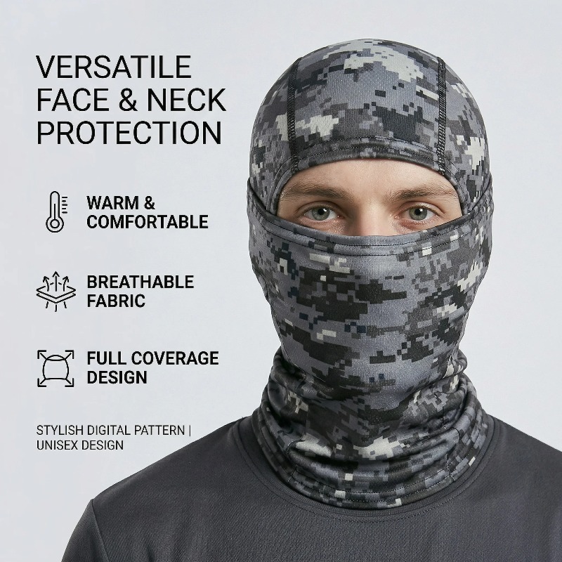 قبعة بالاكلافا صيفية مرنة وقاب - مراجعة Sports Mask Breathable وسعره